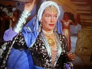 Image of actress Margaret Hayes as Queen Zarada in Omar Khayyam (1957)