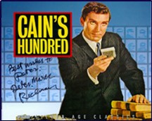 Cain's Hundred promo signed copy